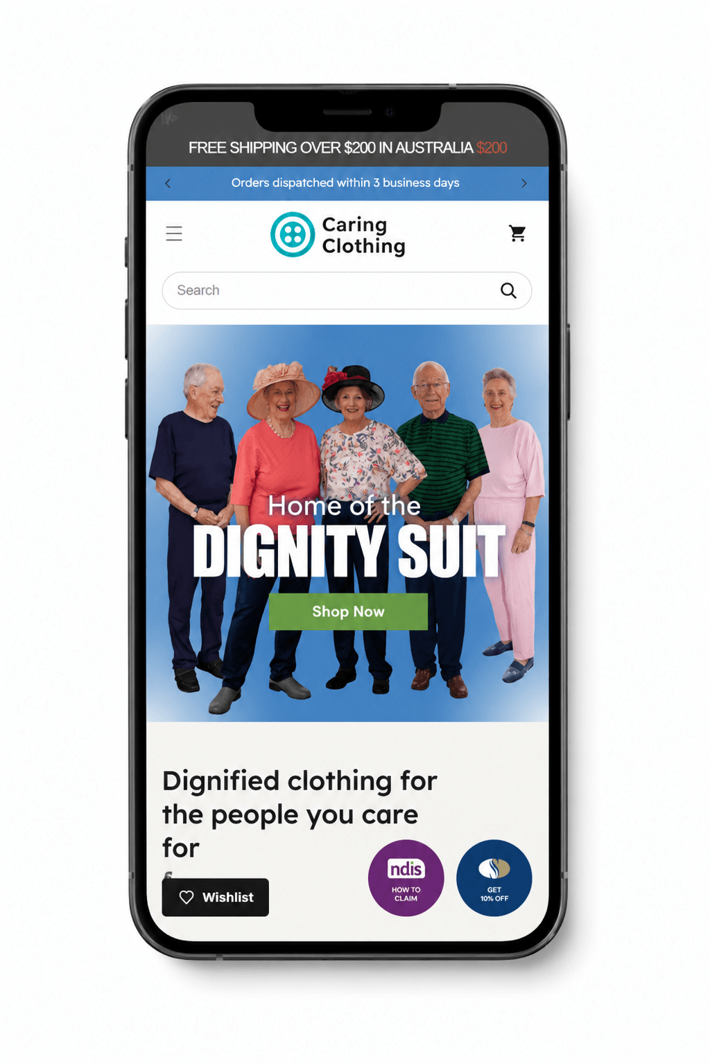 Caring Clothing Responsiveness