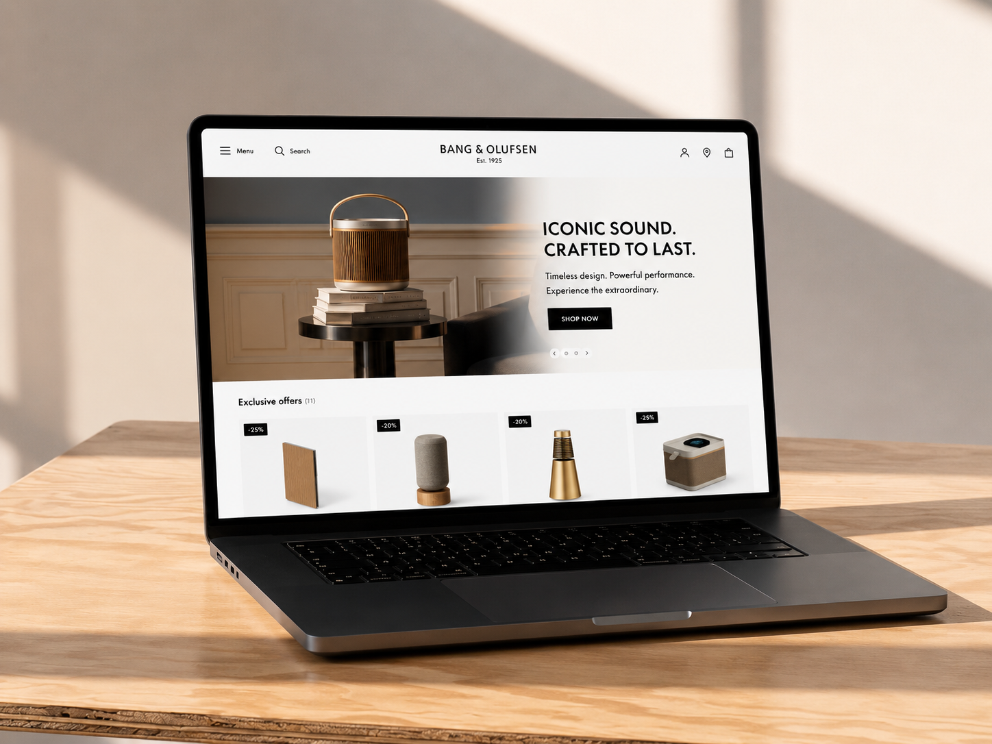 Bang & Olufsen - Audio and Consumer Electronics Platform