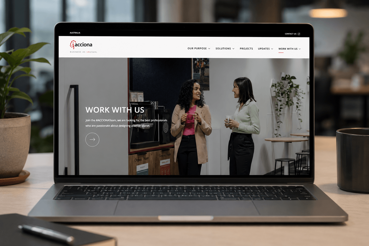 Acciona Career Page