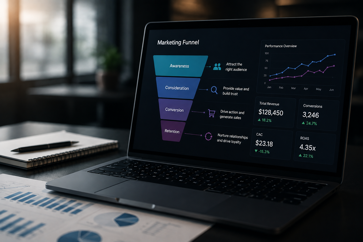How to structure marketing funnels