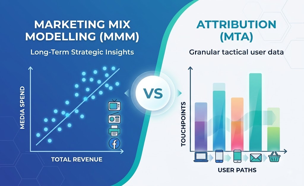 Marketing Mix Modelling vs Attribution Compared