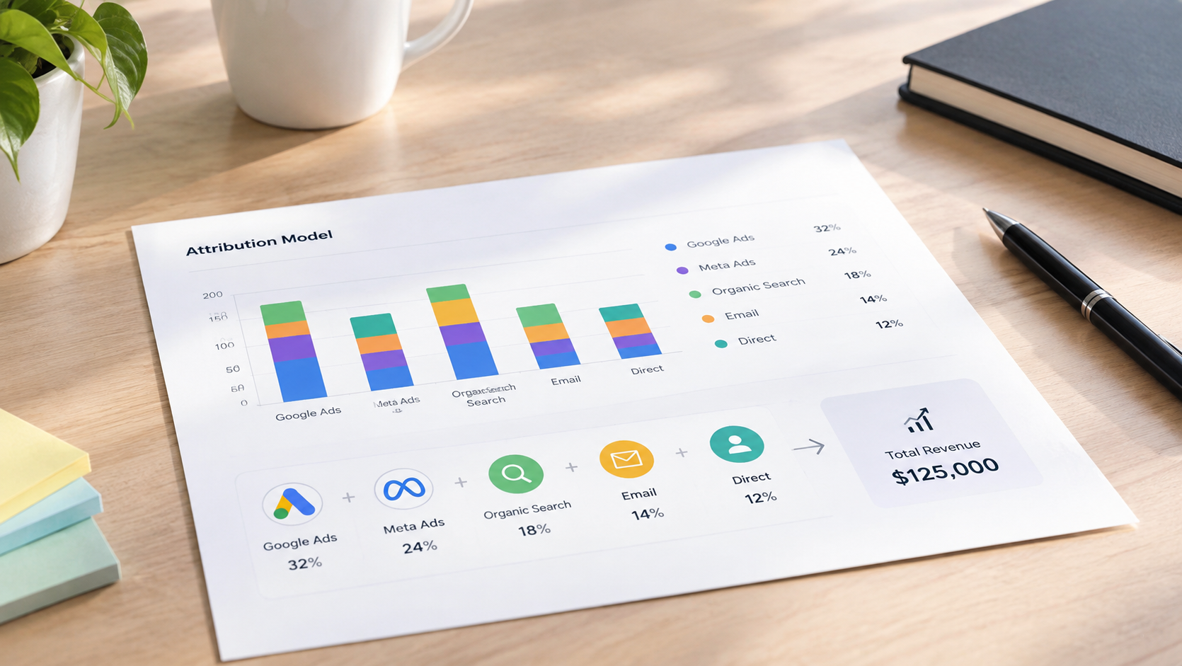 Attribution Modelling Example A Revenue Test